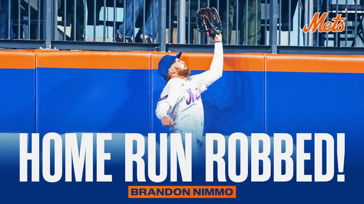 Brandon Nimmo Robs Home Run