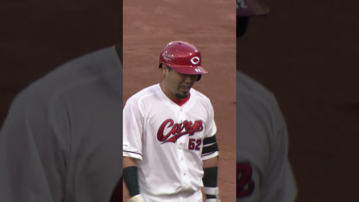 【うまぁ～】末包が思わず苦笑い。吉川尚輝の絶品プレー！ #カープ #巨人