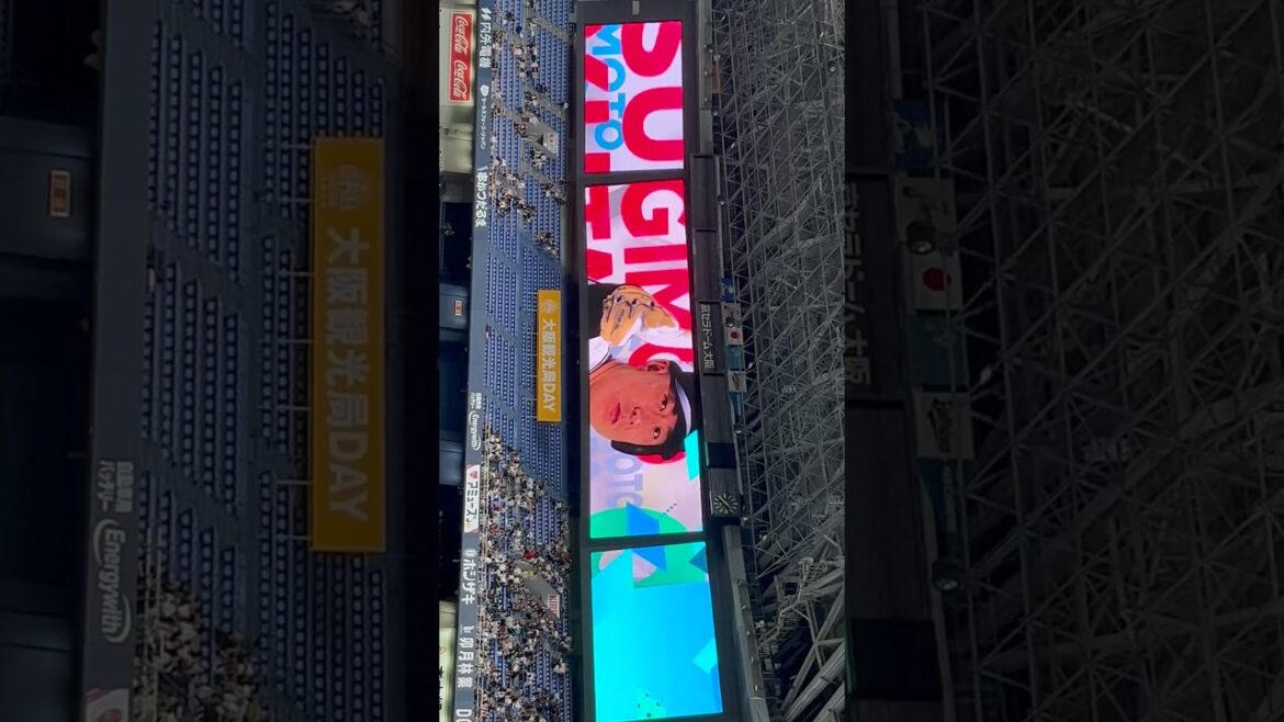 【杉本裕太郎選手】ビジョン映像 オリックスバファローズ ラオウ