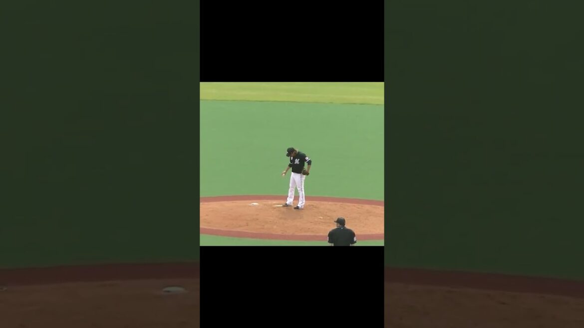 【マリーンズ】東妻勇輔の投球フォーム2024年5月12日  ヤクルトスワローズ対ロッテマリーンズ