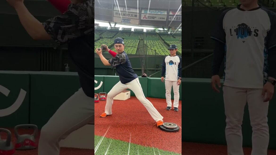 【現役プロ野球選手はすごい！】長谷川信哉選手は17.5kgの錘を軽々と・・・？仁志敏久コーチも絶賛！