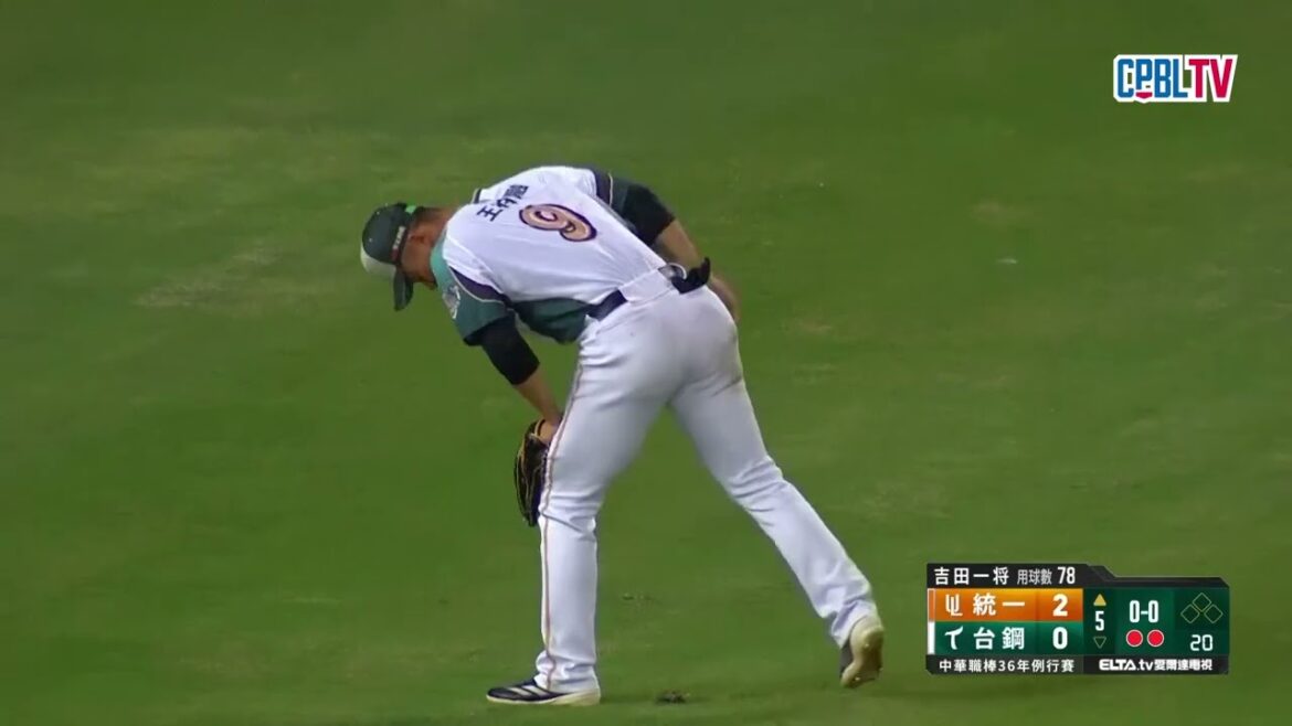 05/16 統一 VS 台鋼 五局上，吉田一将不甘示弱，同樣賞給統一2次奪三振，三上三下