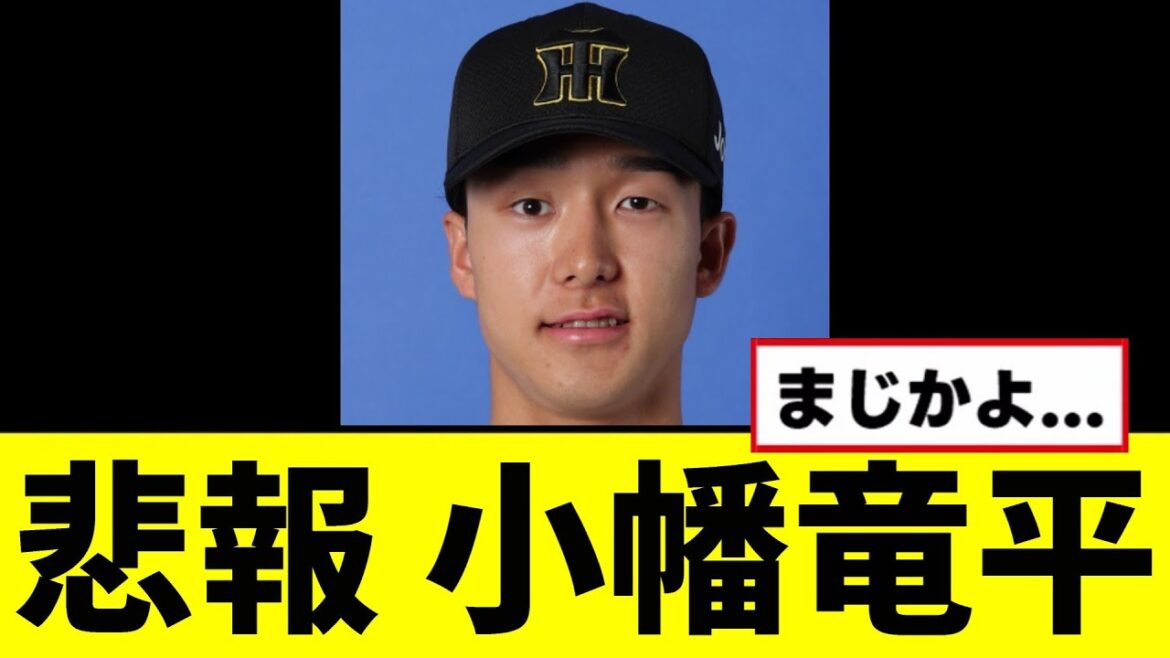 【悲報】小幡竜平が大変な事に...