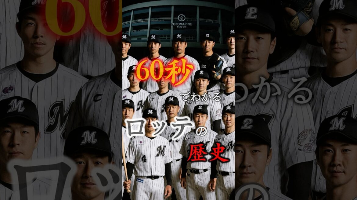 ▶︎  【60秒でわかる 千葉ロッテマリーンズの歴史】