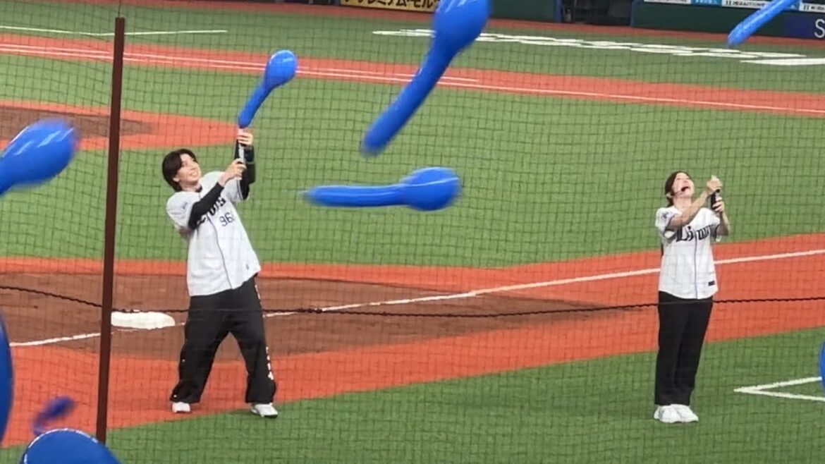 今年もとても嬉しそうな岡宮来夢さんの『吠えろライオンズ』【西武vsオリックス】2025/5/17 今年もとても嬉しそうな岡宮来夢さんの『吠えろライオンズ』【西武vsオリックス】2025/5/17