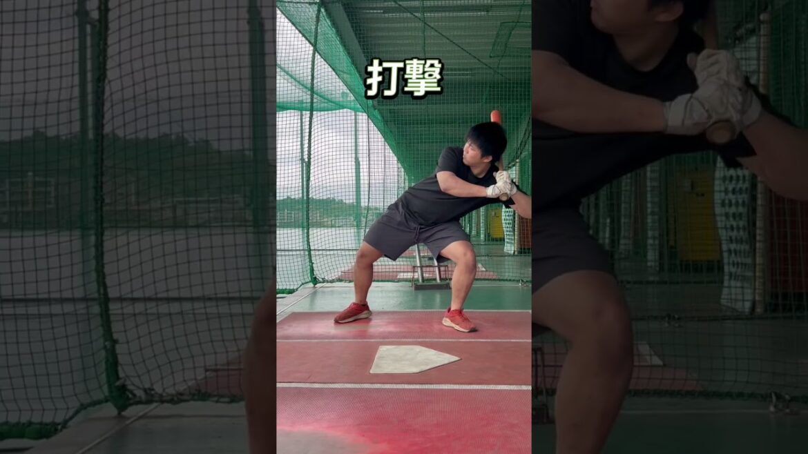 オレハラの投球と打撃　#shorts #baseball #野球 #batting #バッティング #野球のミカタ #打撃探究部屋