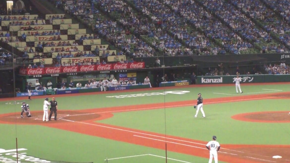 西武 西川愛也 デッドボール　西武 vs オリックス　2025年5月17日(土) ベルーナドーム