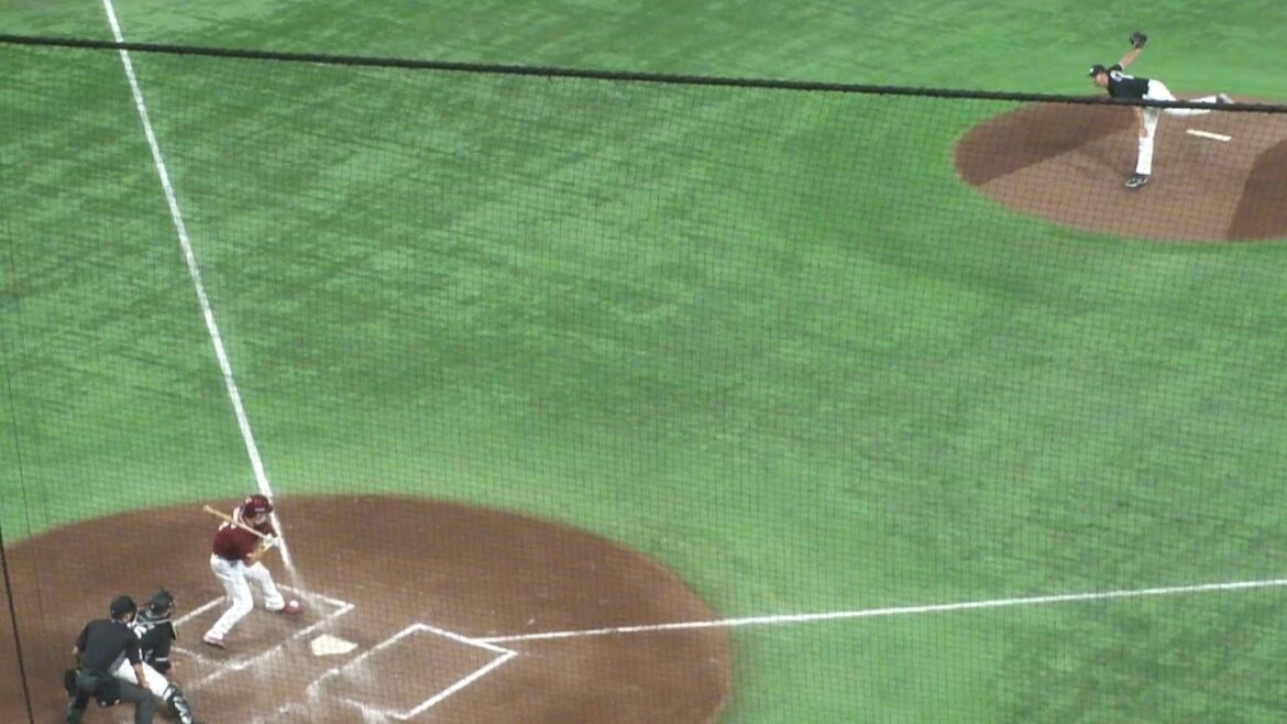 楽天 浅村栄斗 デッドボール　楽天 vs ロッテ　2025年5月15日(木)　東京ドーム