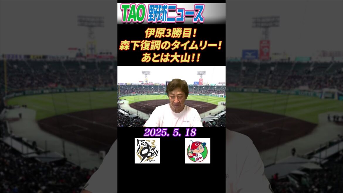 阪神・広島【5/18】 #sho 阪神・広島【5/18】 #sho