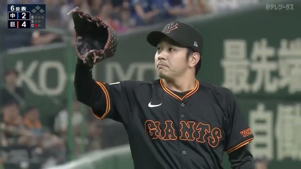 巨人2番手”石川達也”三者凡退【巨人×中日】 巨人2番手"石川達也"三者凡退【巨人×中日】