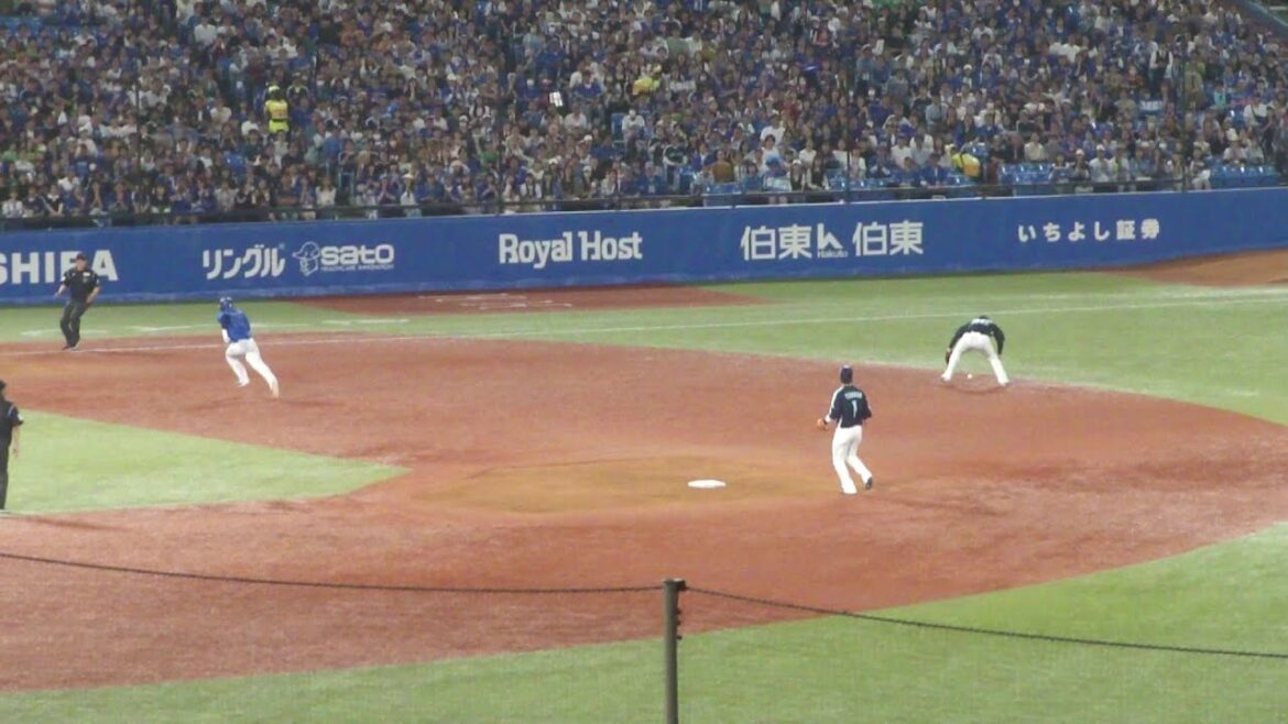 ヤクルト 北村拓己 エラー　ヤクルト vs DeNA　2025年5月16日(金) 神宮球場