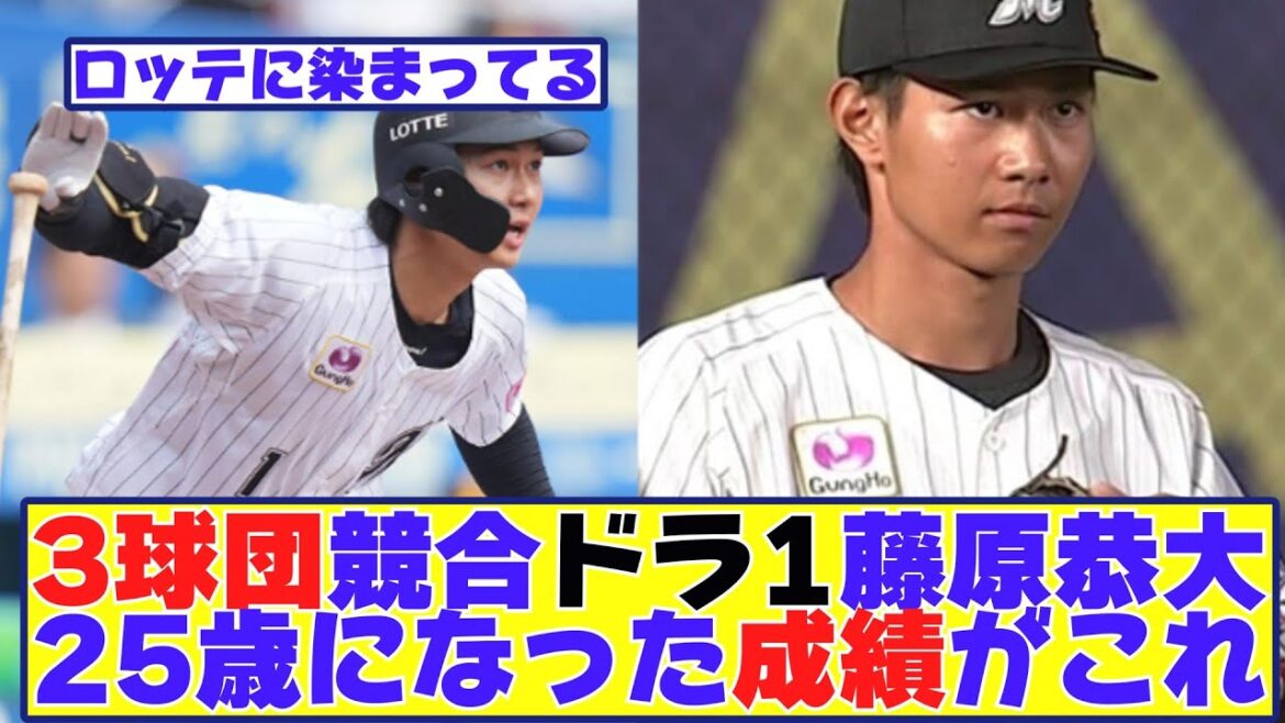 3球団競合千葉ロッテドラフト1藤原恭大さん、25歳になった現在の成績がこれ【野球反応まとめ】