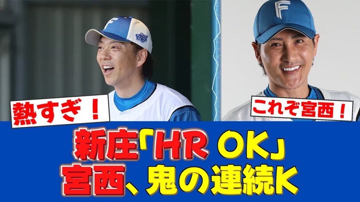 【神救援】宮西尚生、監督の「HR OK」に応え魂の連続奪三振！【日ハムファンの反応】【F速報】
