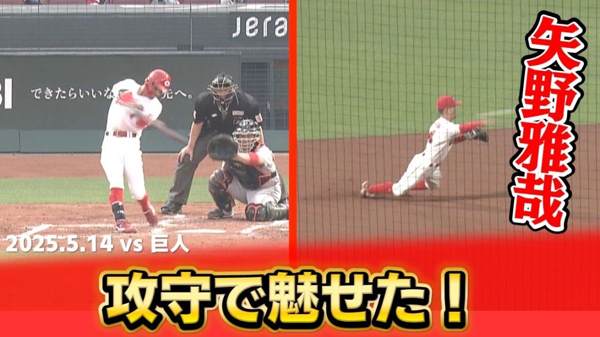 【矢野】若き守備職人のファインプレー! 【矢野】若き守備職人のファインプレー!