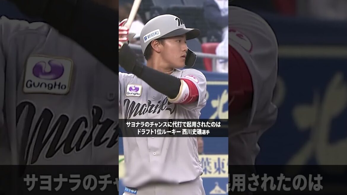 チームを救ったのは西川史礁！#chibalotte