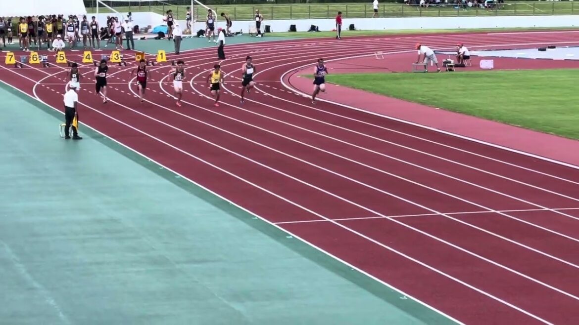 20240810 足立フレンドリーナイター 男子100m 1組