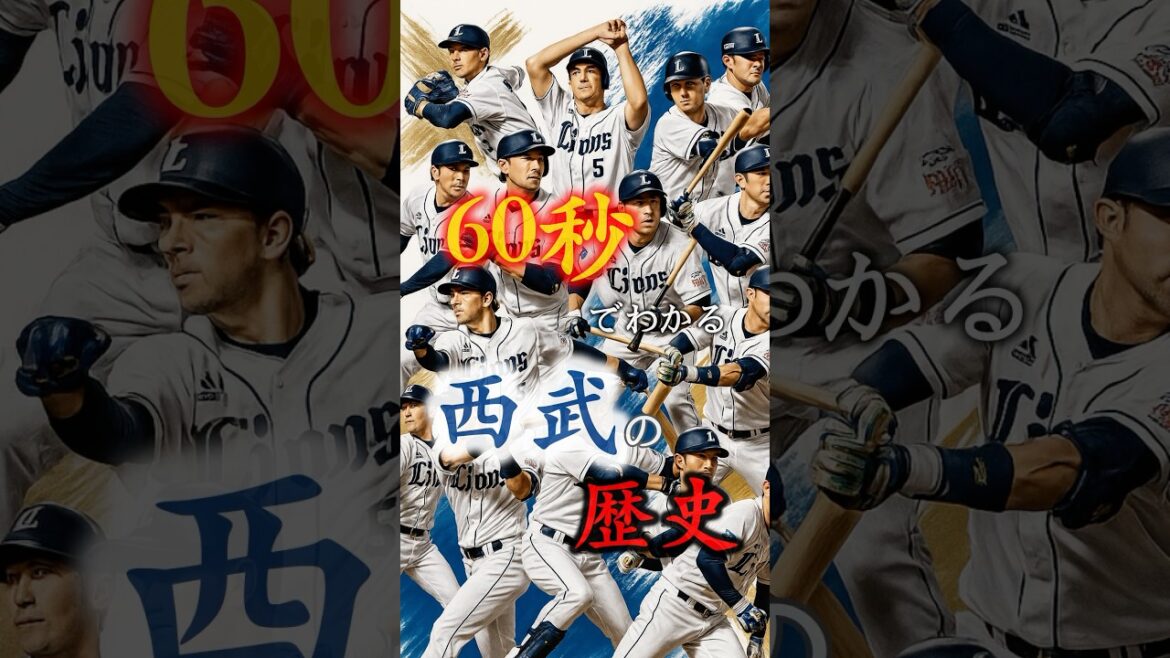 ▶︎  【60秒でわかる 西武ライオンズの歴史】