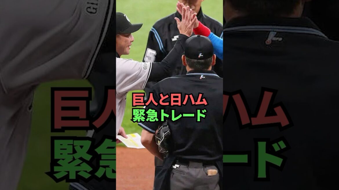 巨人と日ハム緊急もトレード 巨人と日ハム緊急もトレード