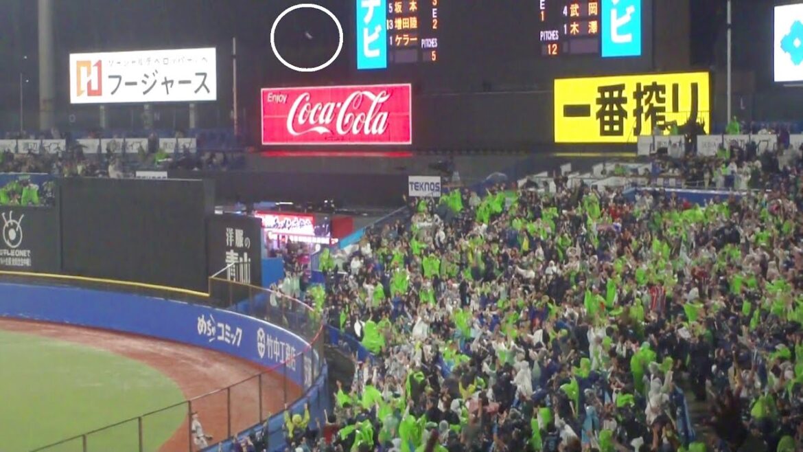 ヤクルト 茂木栄五郎 ホームラン 第3号　ヤクルト vs 巨人　2025年5月9日(金)　神宮球場