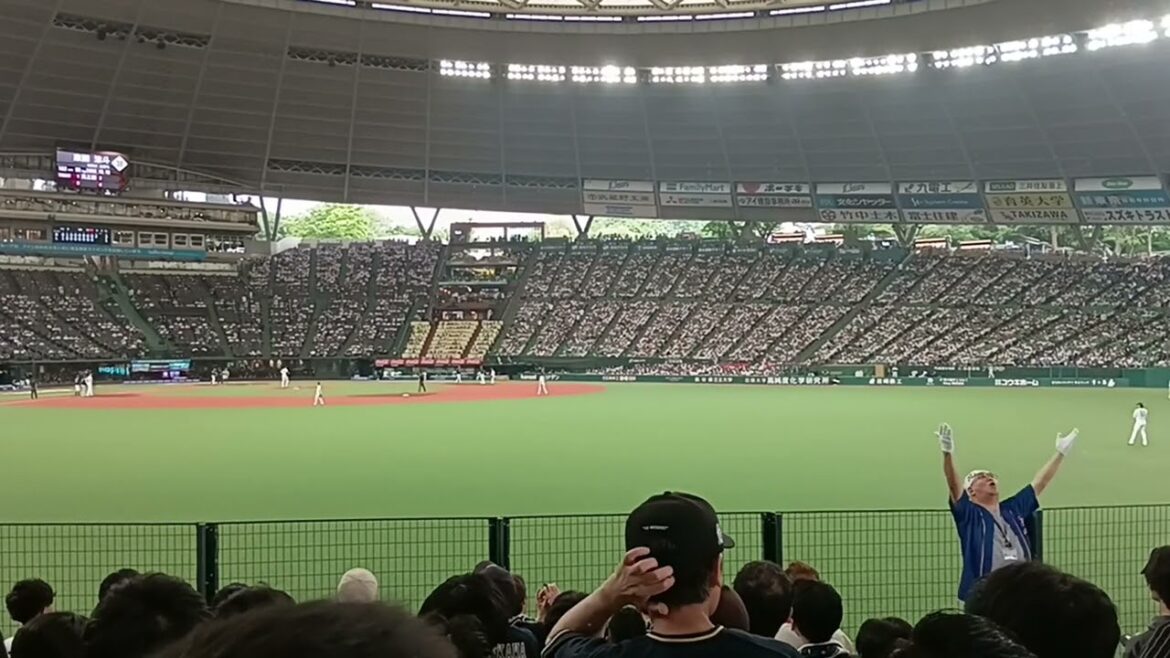 バファエールの大合唱　オリックス応援　９回　ダメ押し点がほしい紅林弘太郎の打席　オリックス東京応援団・人間国宝50番先生のリード　2025.5.18　ベルーナドーム