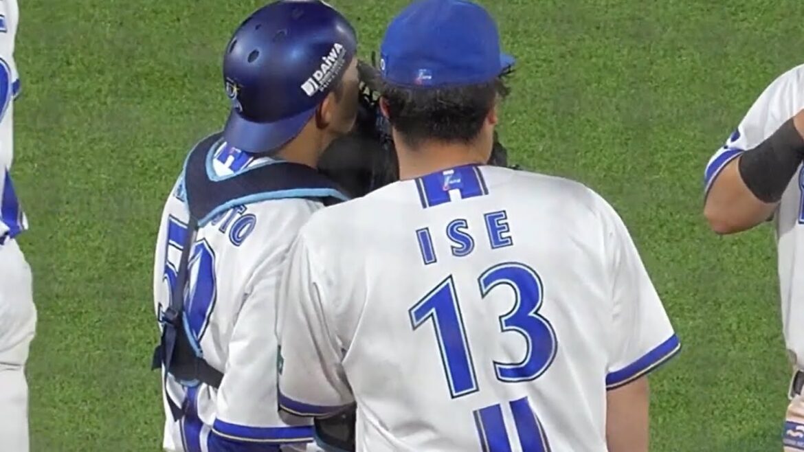 【降臨/伊勢大明神】2死満塁から伊勢が登場‼ピンチを凌ぐ！→爆笑ヒロイン付き‼(2025.5.15/横浜スタジアム）