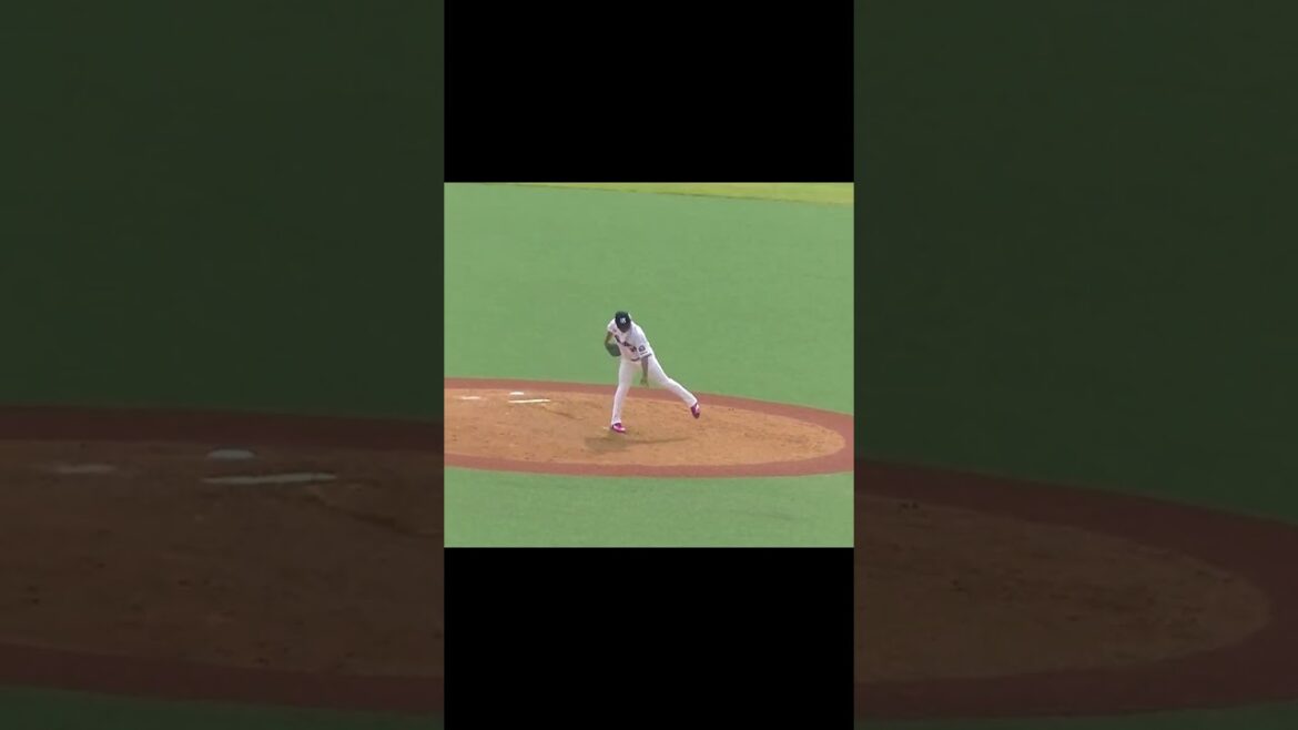 【スワローズ】田口麗斗の投球フォーム2024年5月12日  ヤクルトスワローズ対ロッテマリーンズ