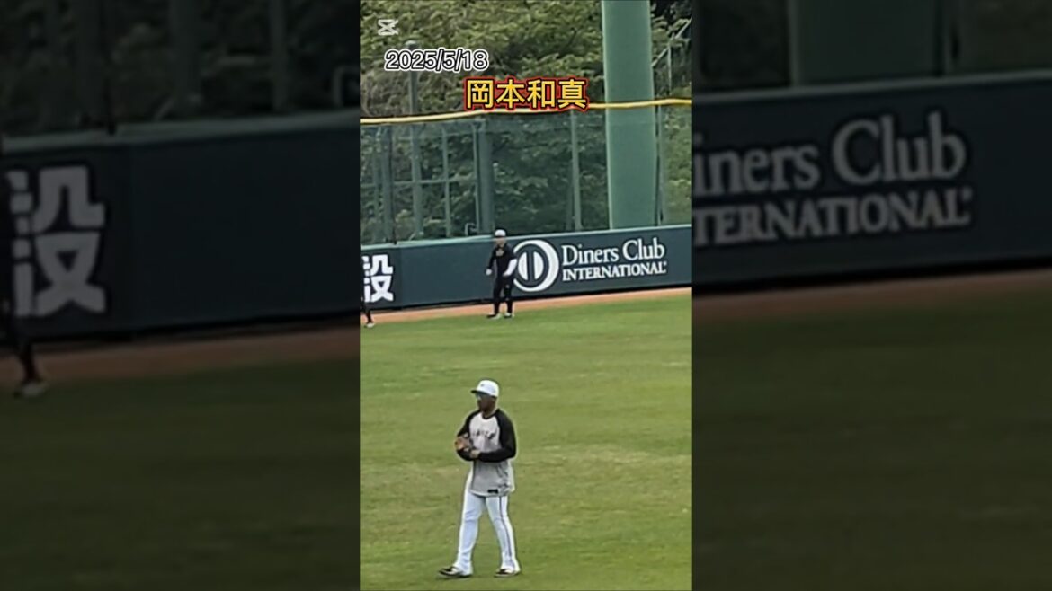 【GIANTS】5/18 #岡本和真 選手がジャイアンツ球場にいたぁぁぁ #shorts #巨人 #ジャイアンツ #プロ野球