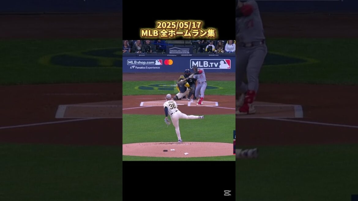【MLB】2025/05/17 全ホームラン集 Homerun Clip  #shorts