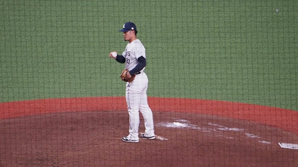 2025.05.06 埼玉西武-福岡ソフトバンク #田村伊知郎 投球練習 (ベルーナドーム)