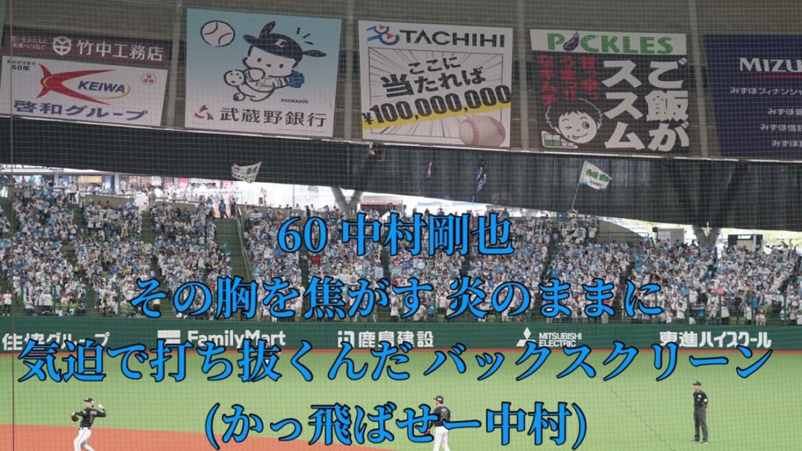 2025 5-18 埼玉西武ライオンズ 1-9応援歌 inベルーナドーム