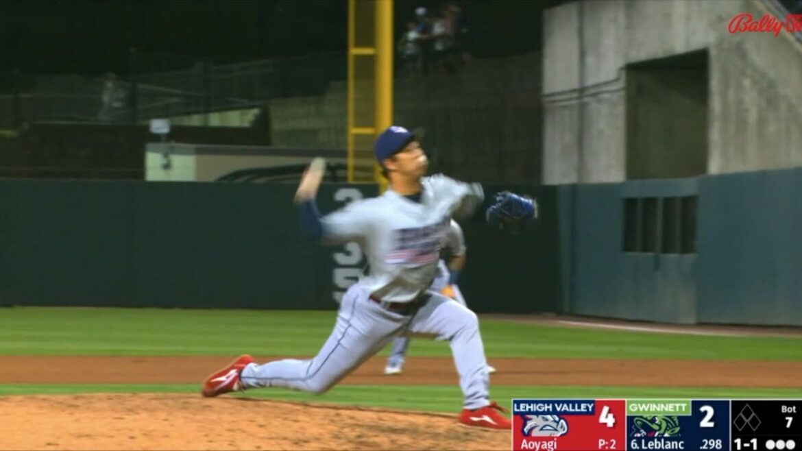 【青柳晃洋】2025/04/18 vs ブレーブス3A フィラデルフィア・フィリーズ3A Philadelphia Phillies  Koyo Aoyagi #阪神タイガース