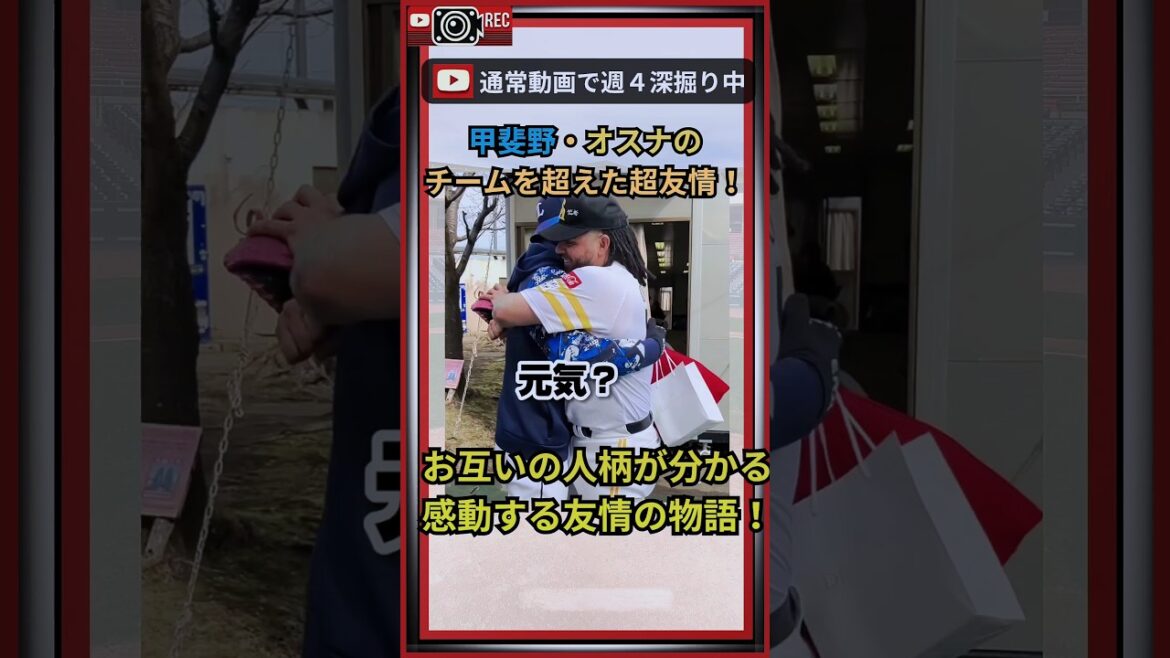 【感動】甲斐野、オスナのチームを超えた友情物語！これぞ絆！　#shorts#野球#npb#福岡ソフトバンクホークス#埼玉西武ライオンズ