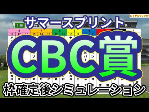 【CBC賞2024】ウイポ枠確定後シミュレーション アグリ キタノエクスプレス スズハローム ジャスティンスカイ カンチェンジュンガ #2874 【CBC賞2024】ウイポ枠確定後シミュレーション アグリ キタノエクスプレス スズハローム ジャスティンスカイ カンチェンジュンガ #2874