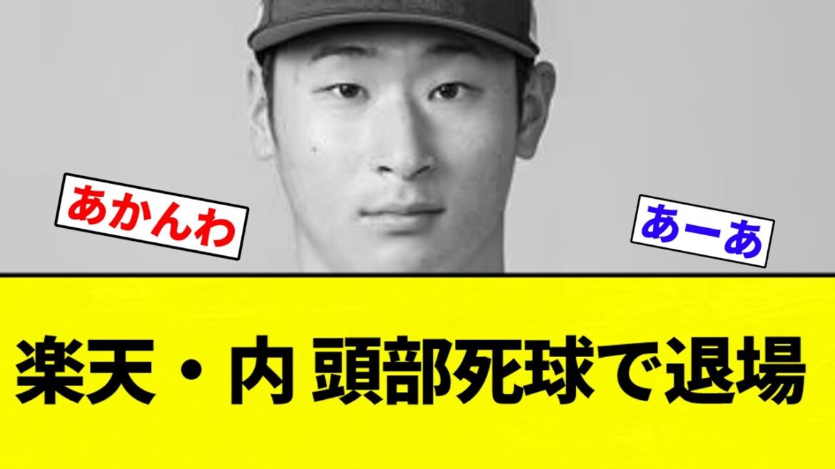 【嶺井に頭部死球】楽天・内 頭部死球で退場【プロ野球反応集】【2chスレ】【なんG】 【嶺井に頭部死球】楽天・内 頭部死球で退場【プロ野球反応集】【2chスレ】【なんG】