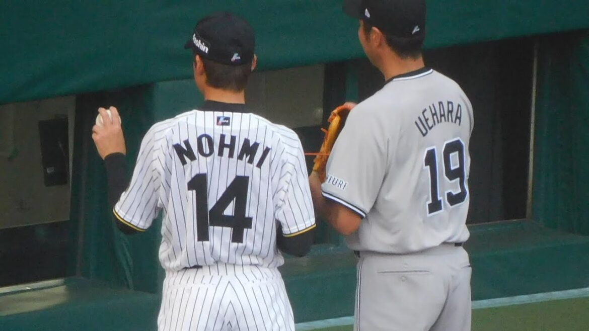 【OBスピードガン対決】阪神OB能見と巨人OB上原がスピードガン対決 登場曲 応援歌も復活