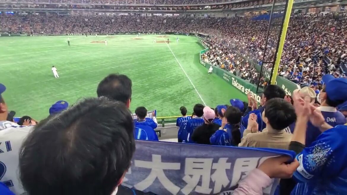 20240406　一打にかけろ♪【関根大気の応援歌】　2回表　横浜DeNAﾍﾞｲｽﾀｰｽﾞ@東京ﾄﾞｰﾑ･ﾚﾌﾄ外野