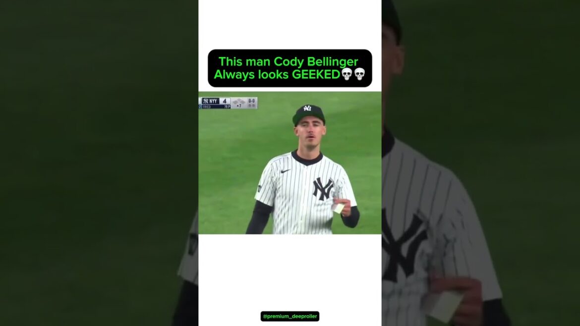 This man Cody Bellinger Always looks GEEKED💀💀 #mlb #baseball #codybellinger #yankees #geek #sub