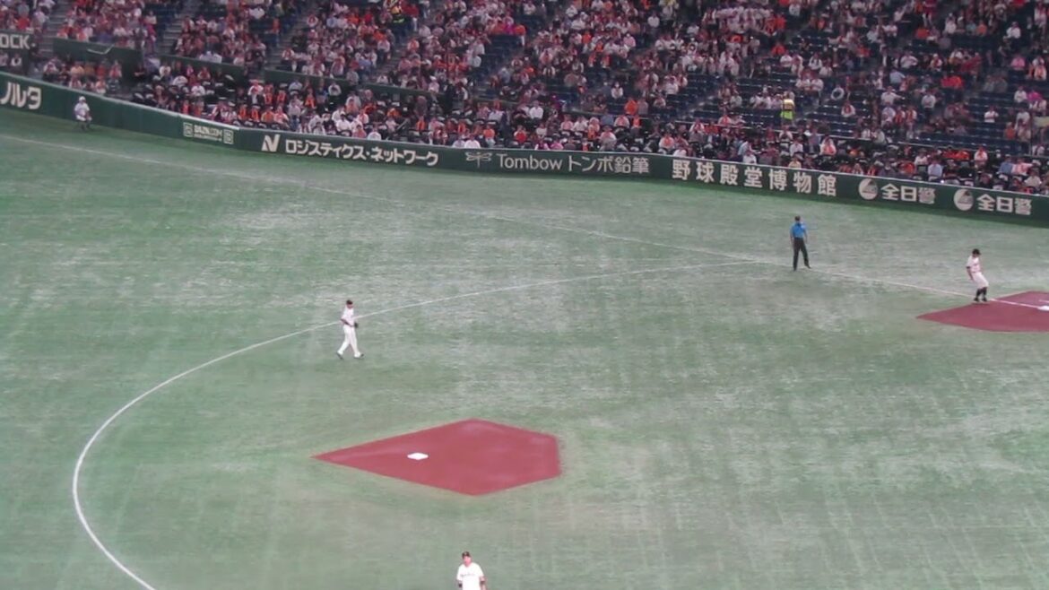 吉川尚輝 セカンド守備位置 足の速い髙部瑛斗の時＜読売ジャイアンツ対 千葉ロッテマリーンズ2024年6月6日＞