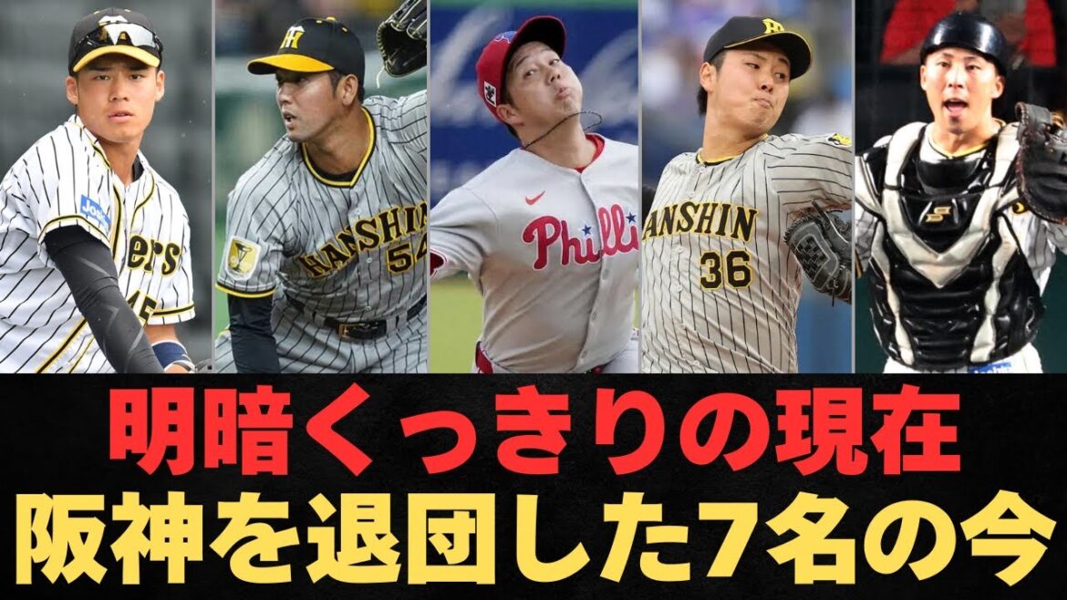 【復活か苦悩か】2024年に阪神を退団した7名の今に迫る！戦力外から意外な道も【阪神タイガース】