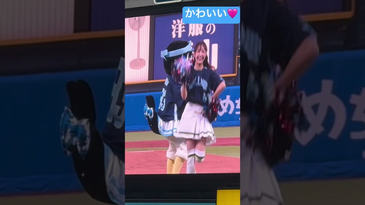 つばみちゃんキレキレダンス！ヤクルトスワローズ