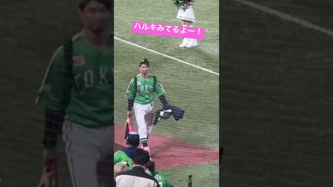 母の日ピンク！西川遥輝選手