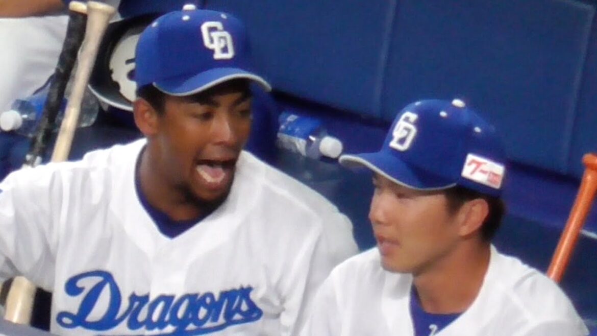 福永裕基　耳元でブライト健太に叫ばれる　中日ドラゴンズVS阪神タイガース　2025/05/24