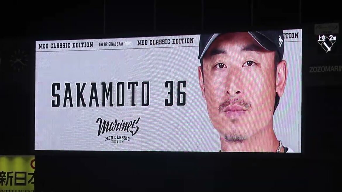 千葉ロッテマリーンズ 坂本光士郎 登場曲[愛の世代の前に/浜田省吾]