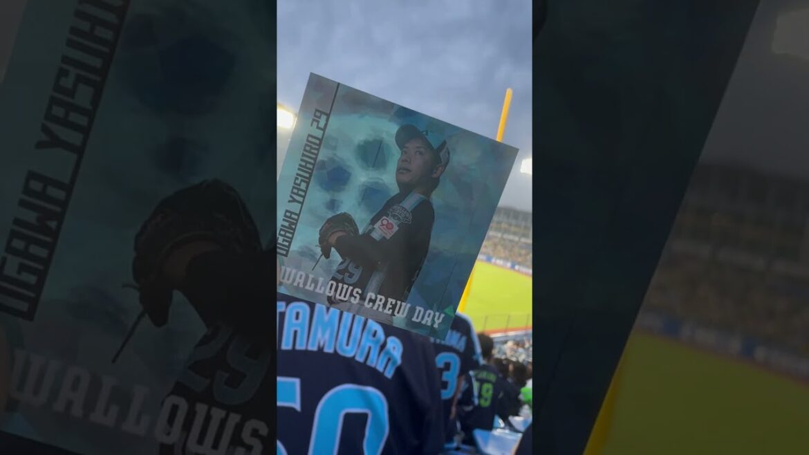 小川泰弘ステッカー！神宮グルメクルーDAY得点