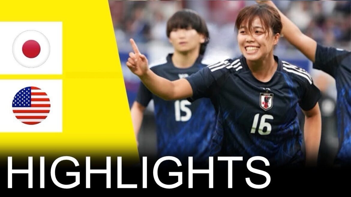 「なんでこうなった？試合開始30秒で1得点‼︎」なでしこジャパン、谷川萌々子が試合開始30秒で神アシストを記録‼︎谷川がアメリカ人に衝撃を与えた試合‼︎シーブリーズカップ2024