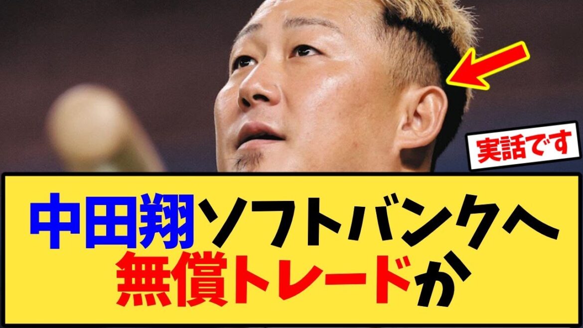中田翔さん、ソフトバンクホークスへ無償トレードかｗｗｗｗ【反応集】【パ・リーグ】