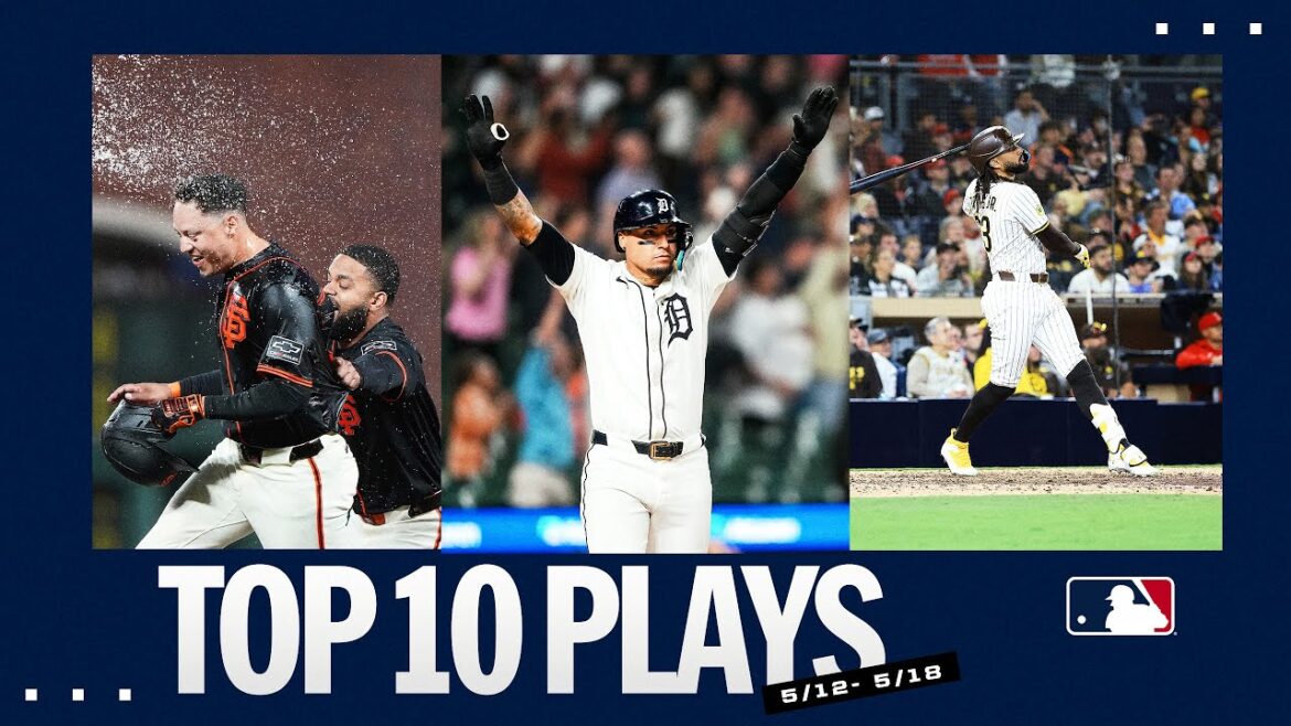 Top 10 Plays of the Week (huge performances by Javier Báez & Wilmer Flores, plus incredible catches)
