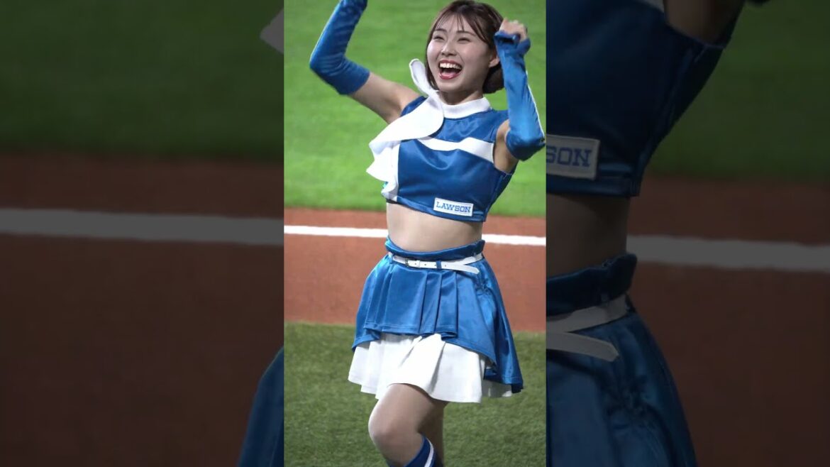 【上村優菜さん】  スターター送り出し 2024.06.12  #北海道日本ハムファイターズ #ファイターズガール #プロ野球 #baseball #lovefighters #野球
