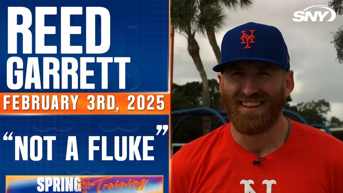 Reed Garrett on the expectations for the Mets 2025 season: "Last year was not a fluke" | SNY