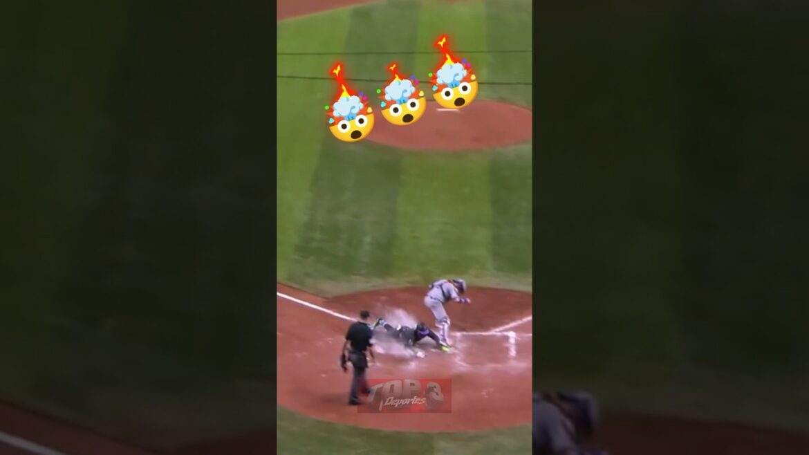 Holly Smoke! Que JUGADA con bases llenas! 👏 #shorts #beisbol #baseball